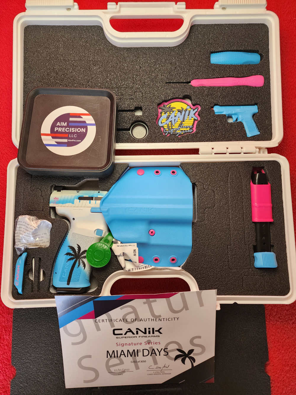 CANIK METE SFT MIAMI DAYS  SN# 202 / 3050 9MM 4.5" -img-3