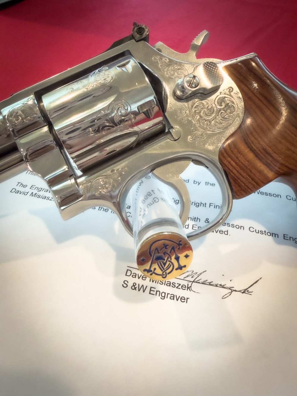 Exquisite Factory Engraved Smith & Wesson Model 686 Double Action Revolver-img-3