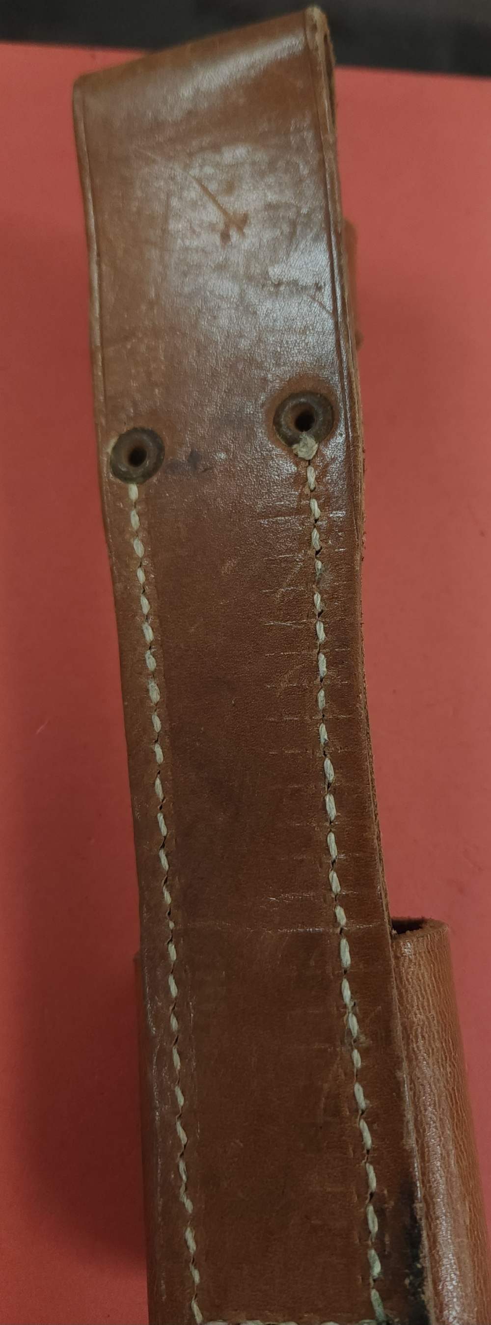 ROMANIAN LEATHER AK-47 BAYONET FROG-img-2