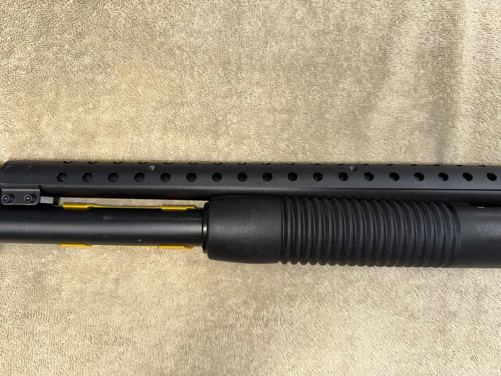 New Mossberg 590 Persuader 12 Gauge 20” Barrel Pump Shotgun 50694-img-11