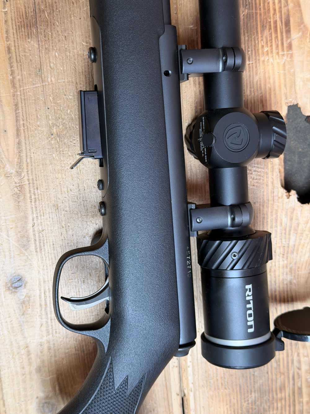 *Like New* Savage 93R17 .17 HMR Rifle w/ Riton 3-9x40 Scope-img-3