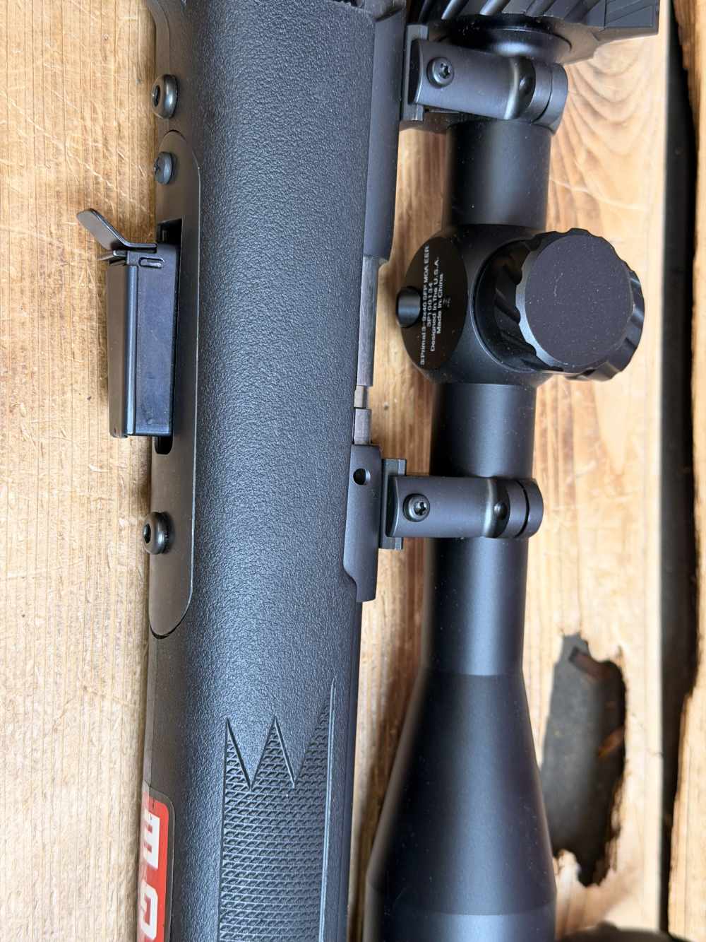 *Like New* Savage 93R17 .17 HMR Rifle w/ Riton 3-9x40 Scope-img-8