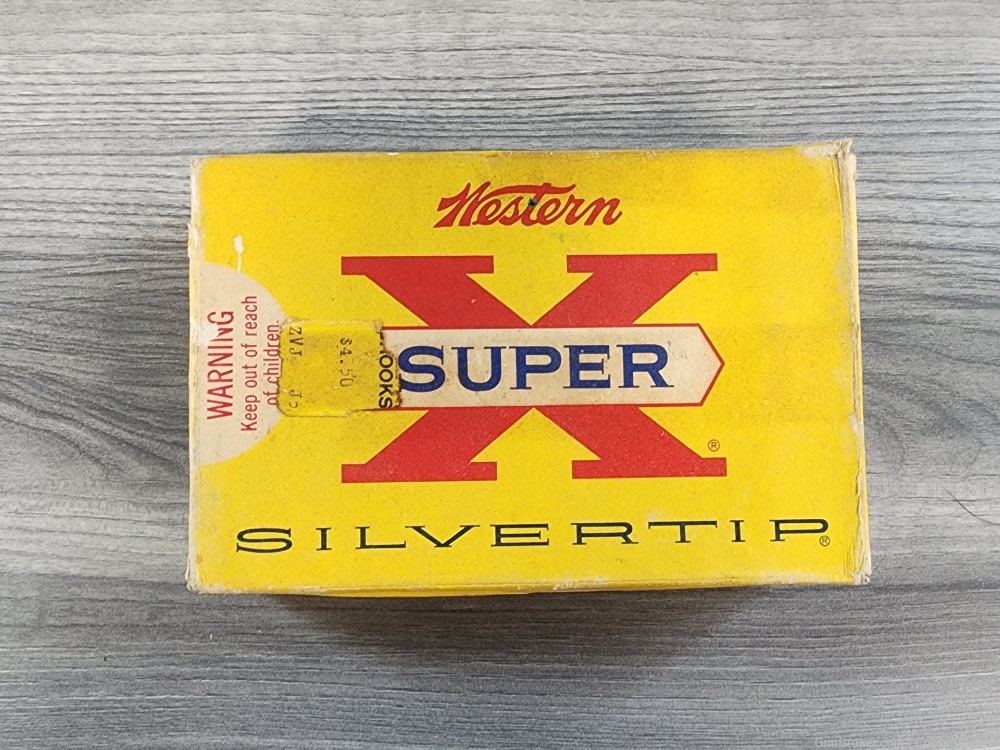 Vintage RARE Western Super X Silvertip .30-06 Ammo (17 Rds)-img-0