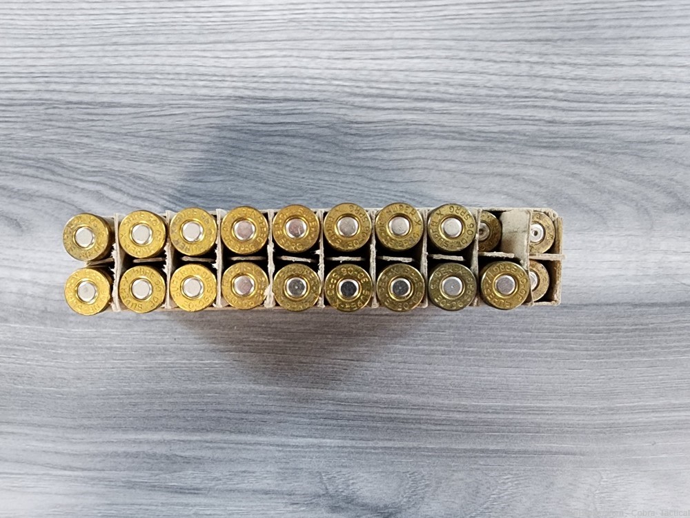 Vintage RARE Western Super X Silvertip .30-06 Ammo (17 Rds)-img-2