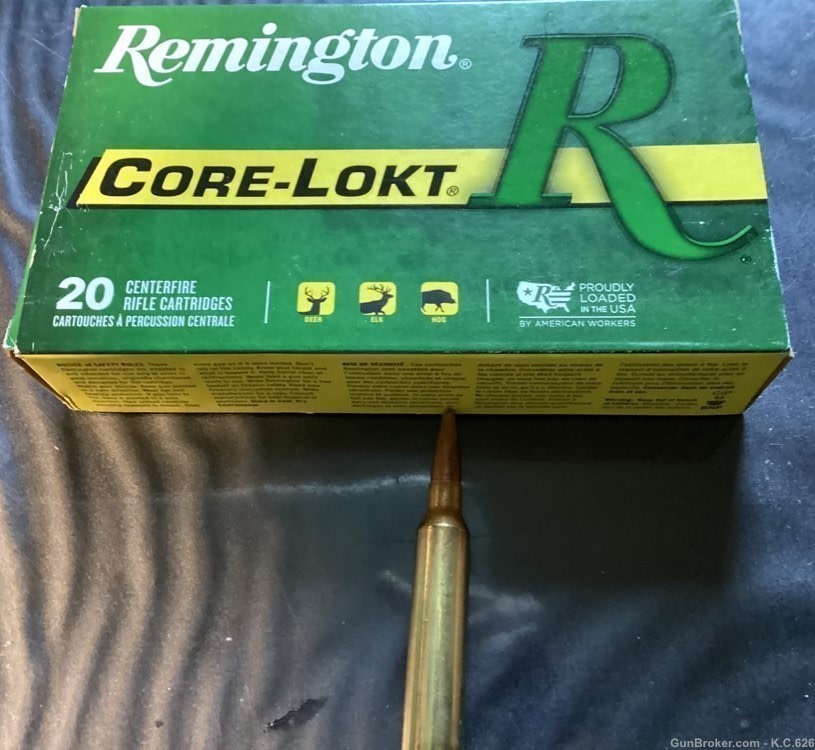 7 mm rem mag Remington Core-Loct  20 rounds / Free Shipping -img-0