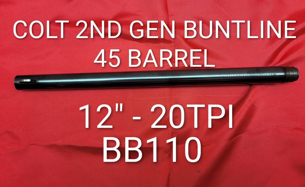 Colt Single Action Buntline 12 inch barrel 45 - BB110 marked  FREE SHIPPING-img-0