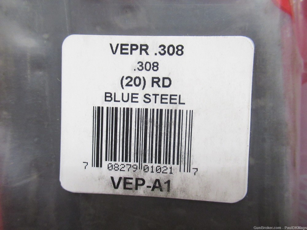 3 Vepr .308 20rd Blue Steel ProMag Magazines - NEW-img-1