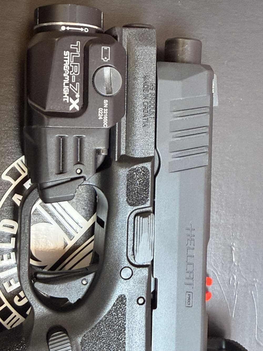 Springfield Hellcat Pro OSP 9mm w/ Vortex Defender-CCW Red Dot New in Box-img-3