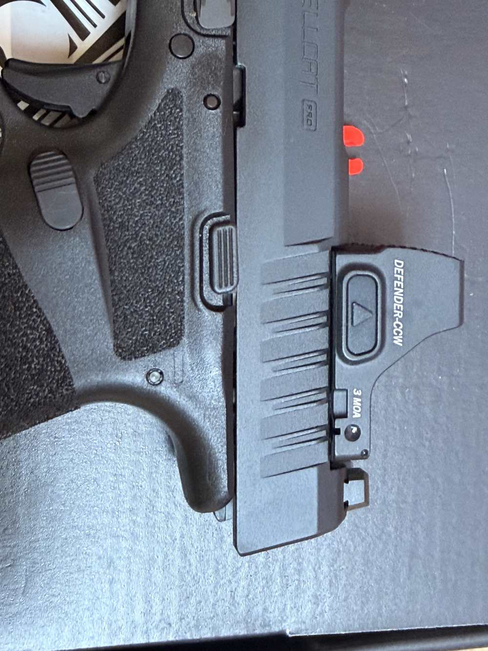 Springfield Hellcat Pro OSP 9mm w/ Vortex Defender-CCW Red Dot New in Box-img-4