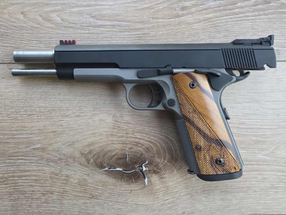 Fusion Firearms 1911 10mm 6" Long Slide Kensight Adj Sights EXCELLENT-img-2