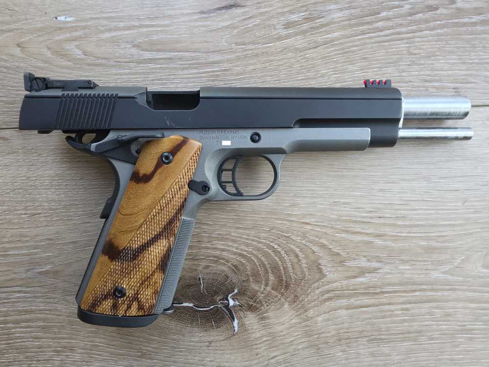 Fusion Firearms 1911 10mm 6" Long Slide Kensight Adj Sights EXCELLENT-img-3