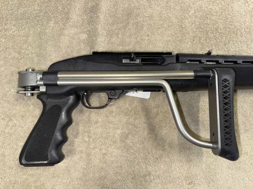 1977 Ruger 10/22 Carbine 18.5” Folding Stock Butler Creek Ram-Line Pre-Ban-img-10