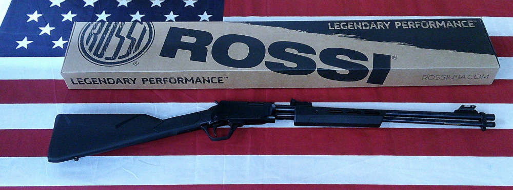 Rossi Gallery .22WMR 20" Barrel Pump Action Rifle-img-1