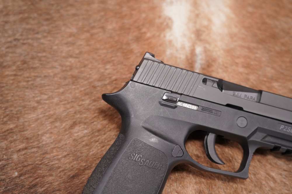 Sig Sauer Model P250 250C-9-B 9mm 3.75” DAO Semi-Auto Box CA PPT OK LNIB-img-13