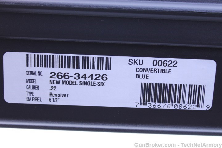 Ruger Single Six 6.5" Blued  .22LR/.22MAG 0622-img-5