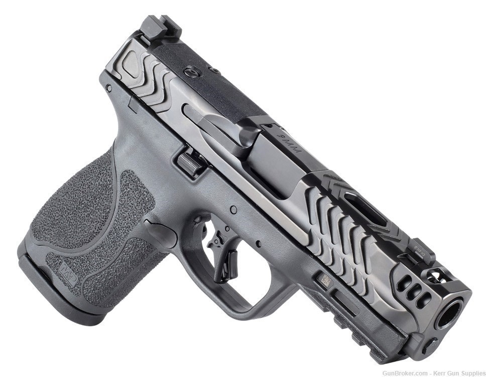 S&W M&P9 M2.0 COMPACT CARRY COMP PC 13989 9mm 15+1 OR PISTOL, NIB, 2-MAGS-img-2