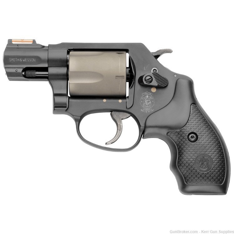 S&W 360 PERSONAL DEFENSE 163064 .357Magnum SA/DA BLACK REVOLVER, NIB-img-0