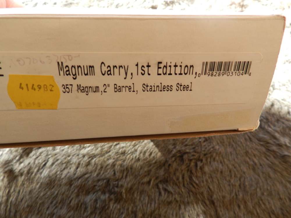 Colt Magnum Carry First Edition 357 Magnum NIB-img-15
