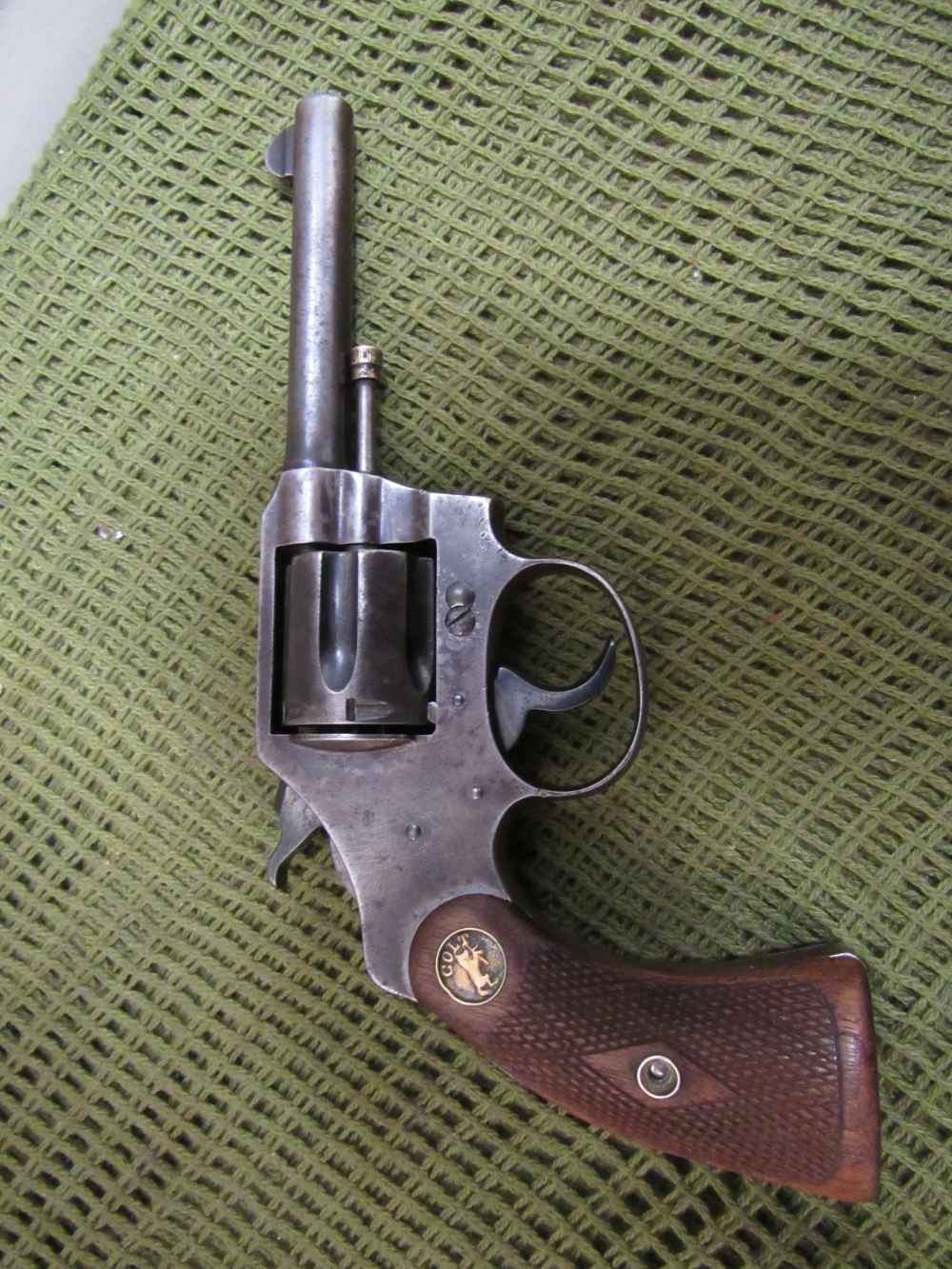 Colt Police Positive .32 Police 4" DA/SA Double Action Revolver, MFD 1919 -img-2