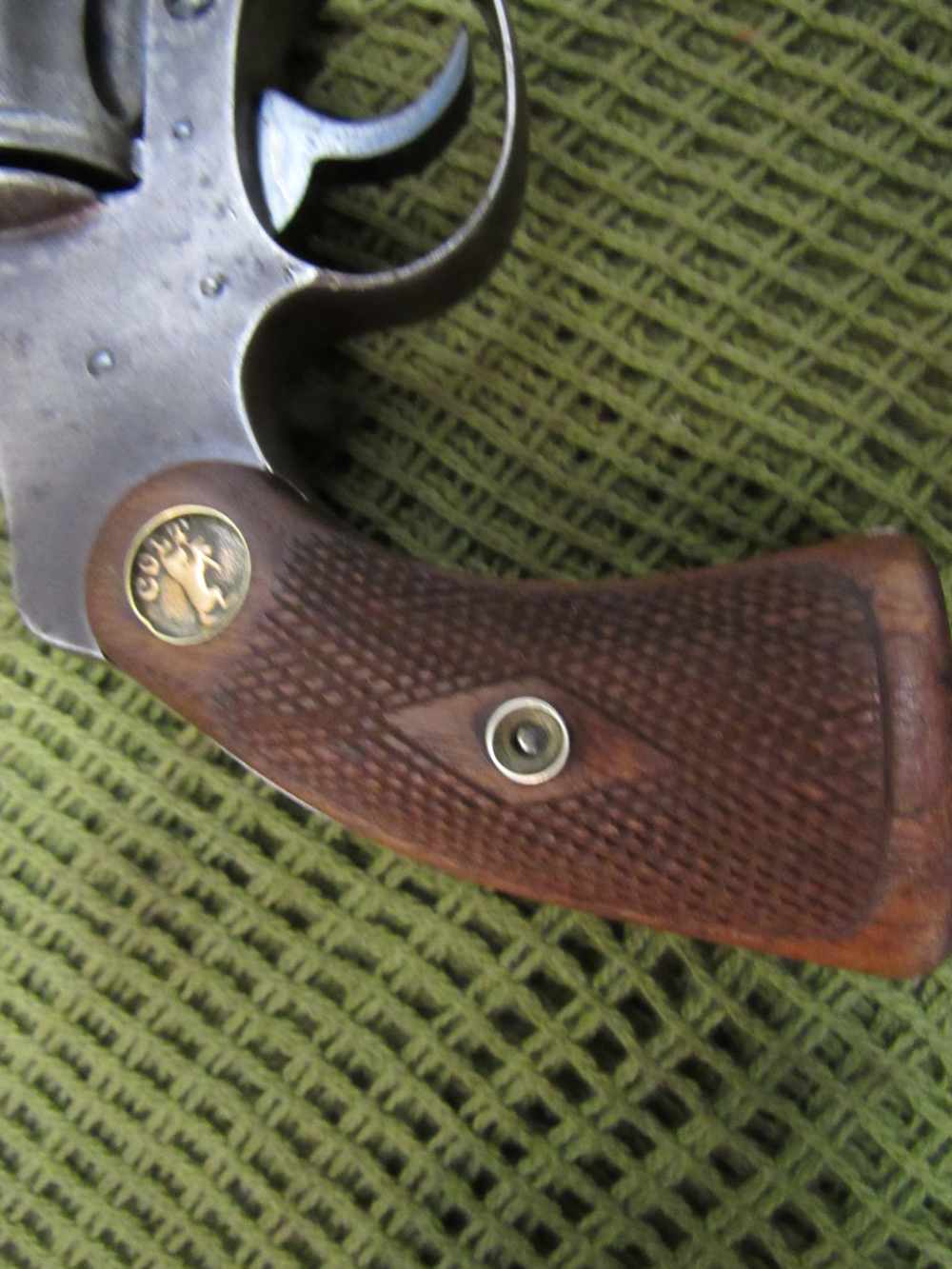 Colt Police Positive .32 Police 4" DA/SA Double Action Revolver, MFD 1919 -img-3