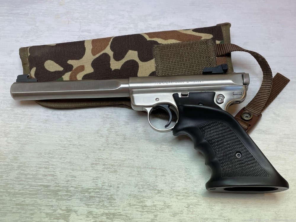 Ruger Mark II Competition Target Stainless 22 LR  H128-img-3