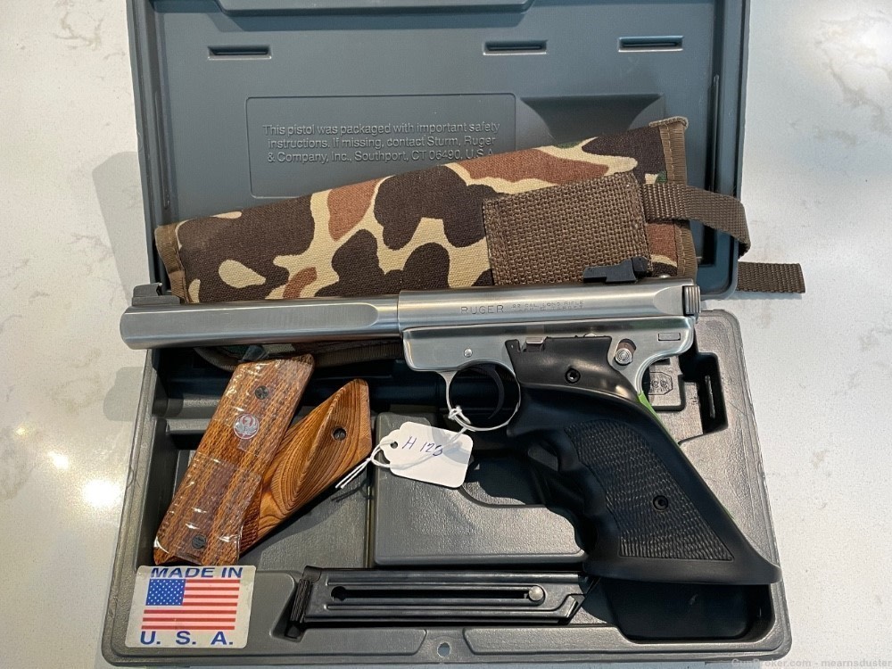 Ruger Mark II Competition Target Stainless 22 LR  H128-img-0