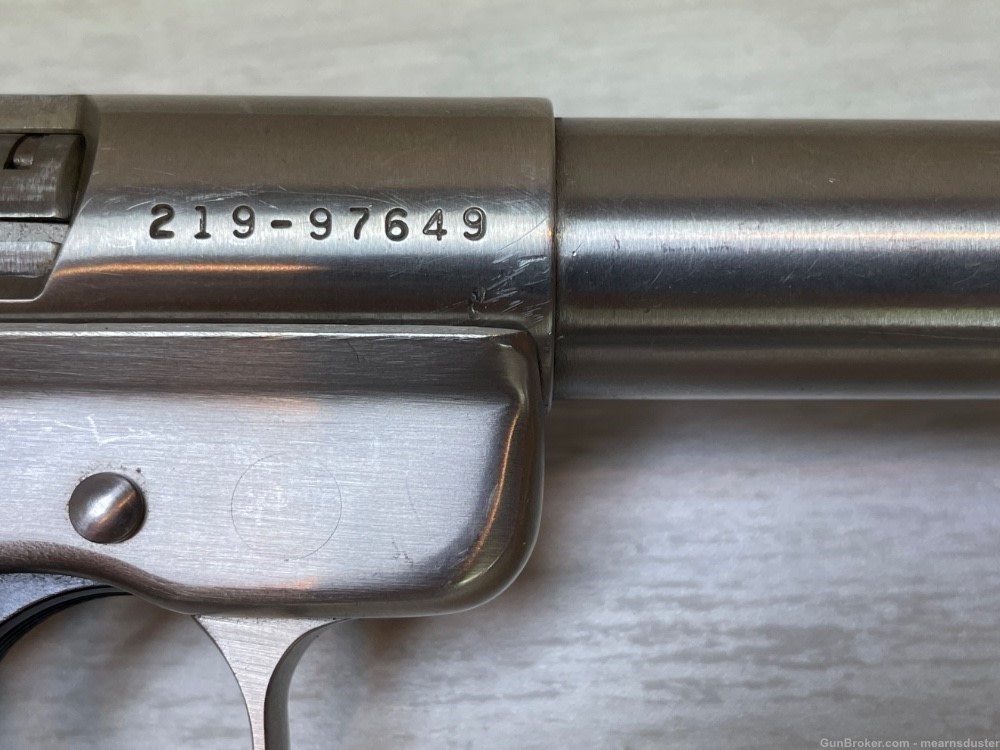 Ruger Mark II Target 22 LR 10 inch Bull Stainless H129-img-3