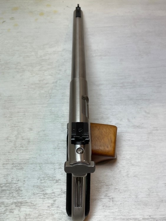 Ruger Mark II Target 22 LR 10 inch Bull Stainless H129-img-9