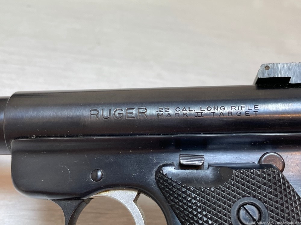Ruger Mark II Target Blue 5 1/2 barrel Exc. H130-img-2