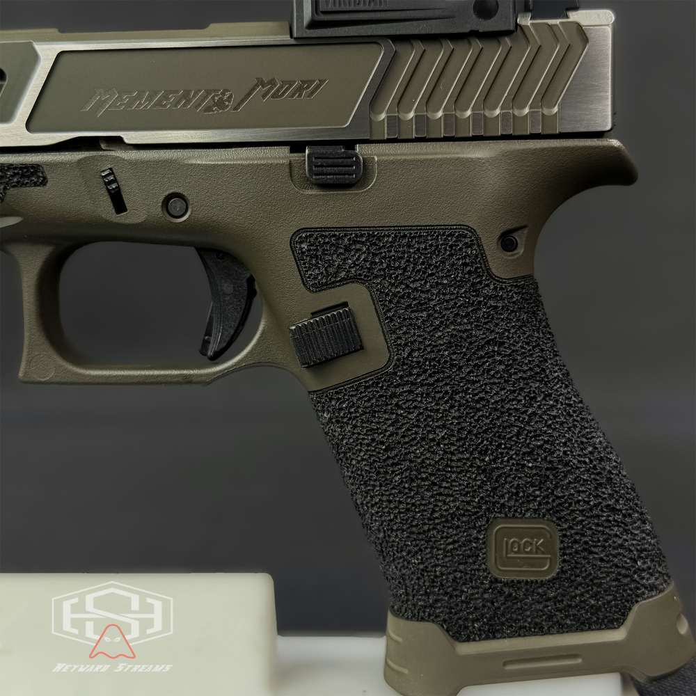 Glock 48 Custom  |Precision-milled OEM SLIDE | OD Green Cerakote | + OPTIC-img-3