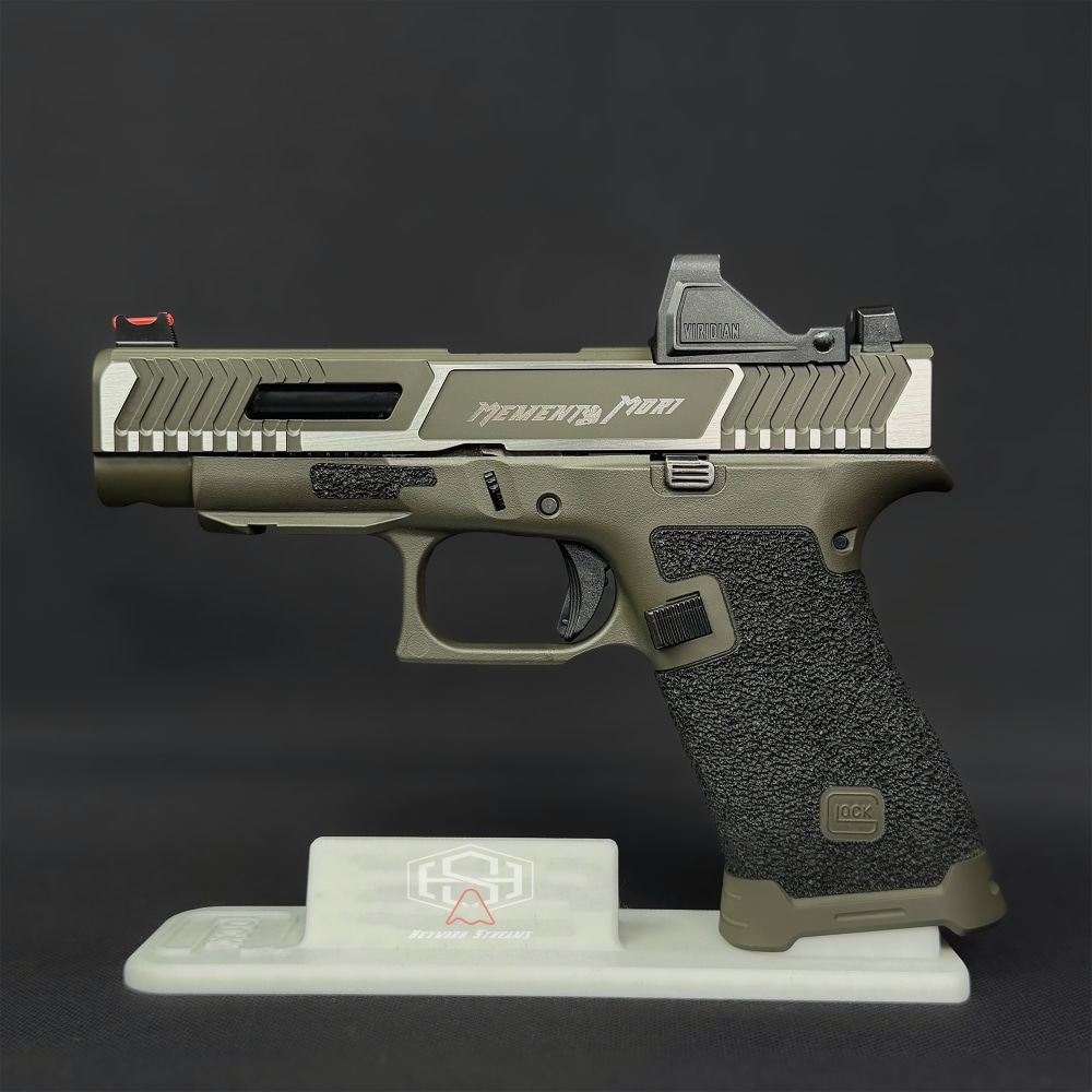 Glock 48 Custom  |Precision-milled OEM SLIDE | OD Green Cerakote | + OPTIC-img-0