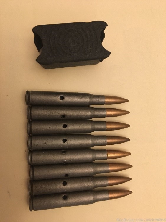 30.06 USGI M2 Ball Dummy rounds non functional trainer en bloc M1 garand -img-2