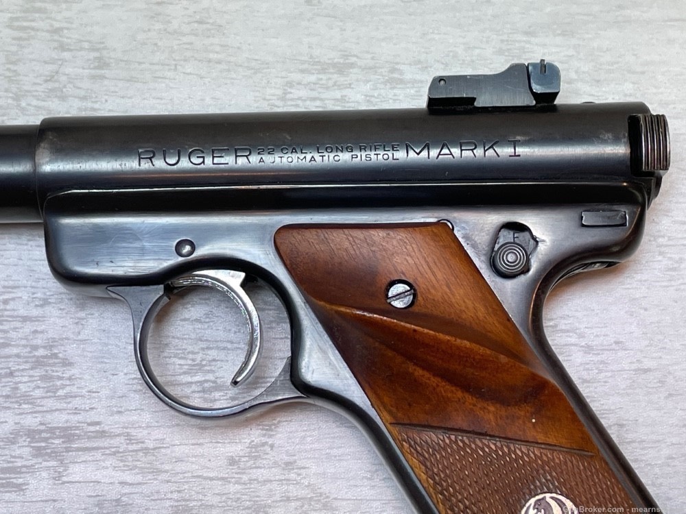 Ruger Mark I 22 LR Target 5 1/2 Heavy Exc H131-img-2