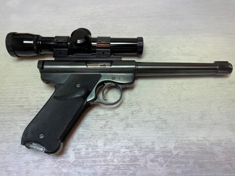 Ruger Mark I 22 LR Target Scope H132-img-1