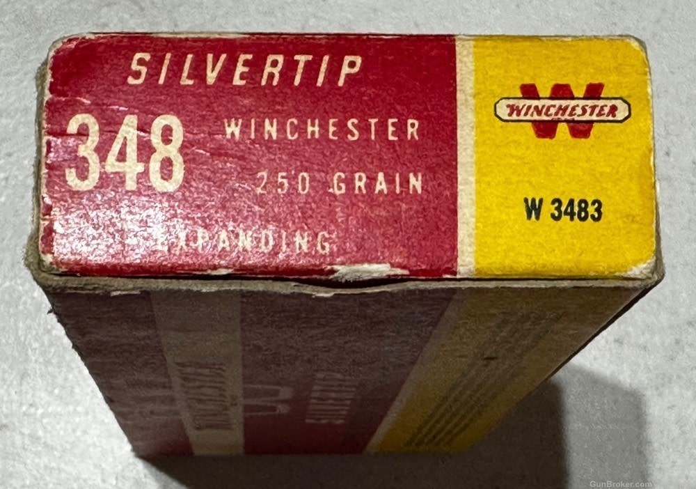 19 rounds of Winchester Super Speed 348 Win 250 grain Silvertip ammo-img-0