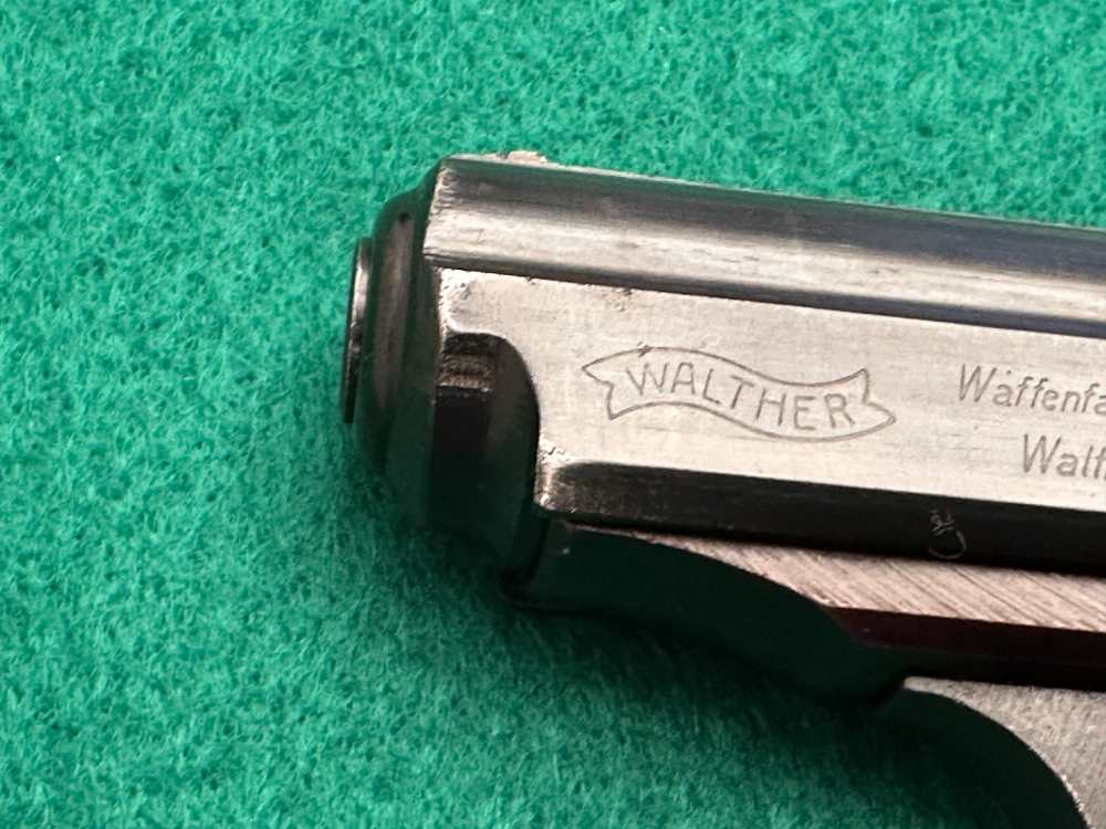 Walther PPK DURAL Lightweight Model Late WW2 Production Made 1945 Very Fine-img-2