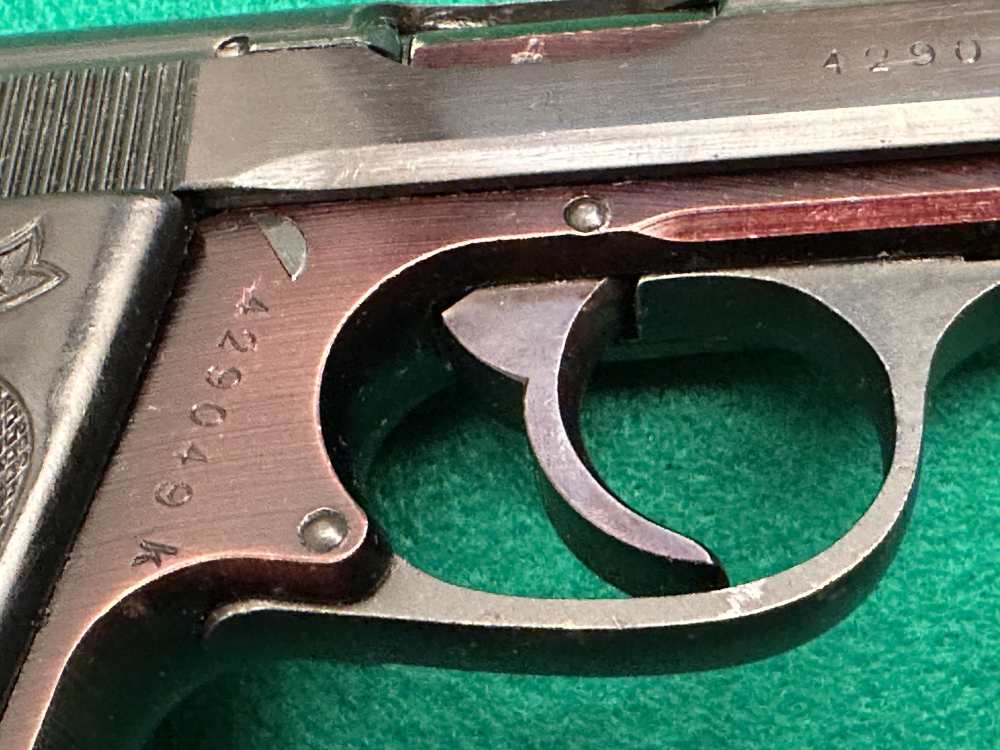 Walther PPK DURAL Lightweight Model Late WW2 Production Made 1945 Very Fine-img-11