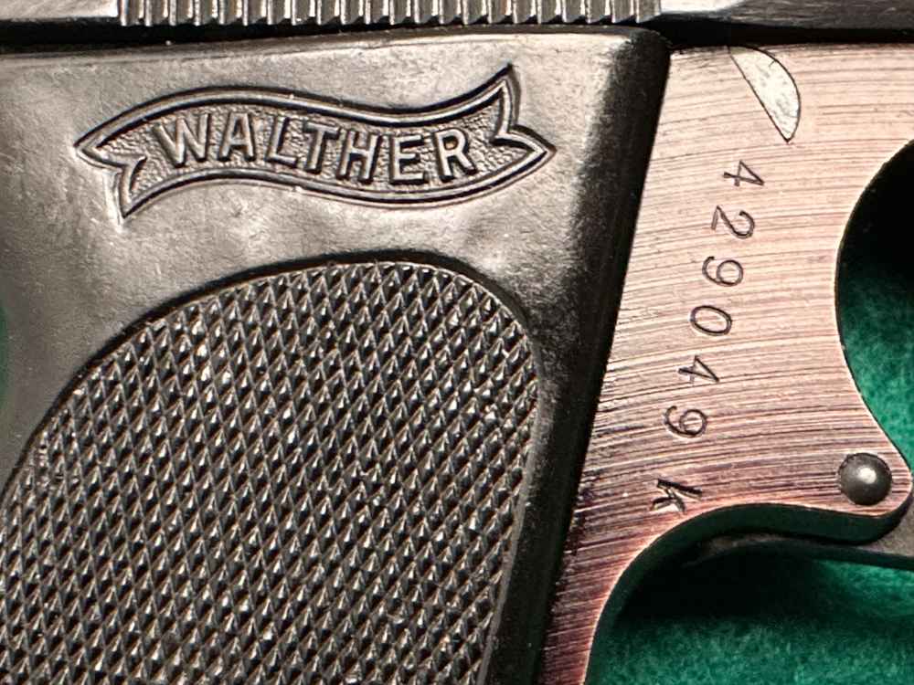 Walther PPK DURAL Lightweight Model Late WW2 Production Made 1945 Very Fine-img-5