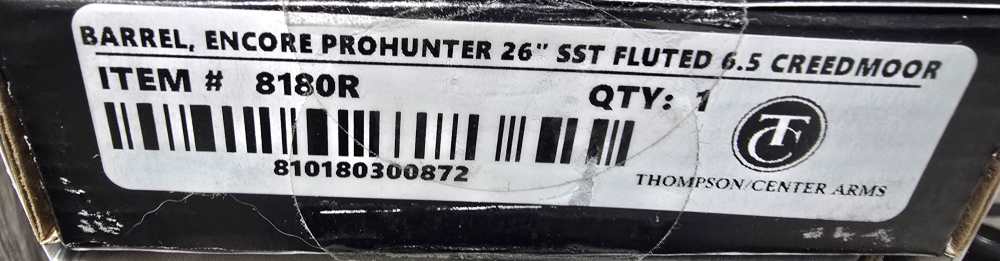Thompson Center Encore Prohunter Rifle With 6.5 Creedmoor Barrel New-img-2