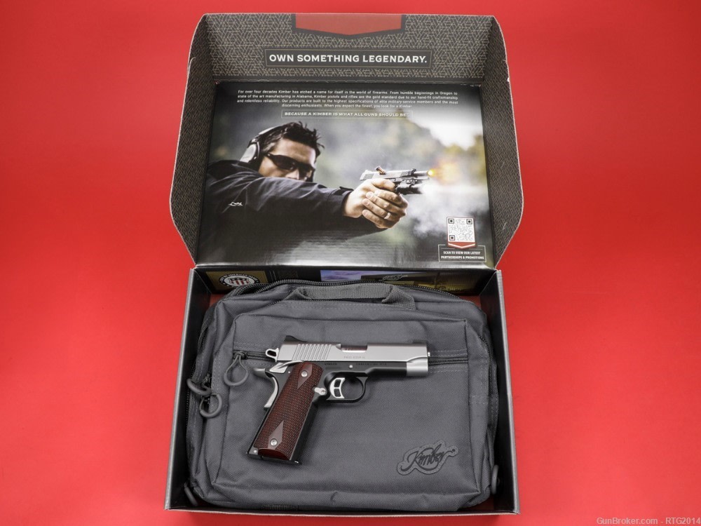 Kimber 1911 Pro CDP II 4" Compact .45ACP Night Sights - Great-Carry-Piece-img-1