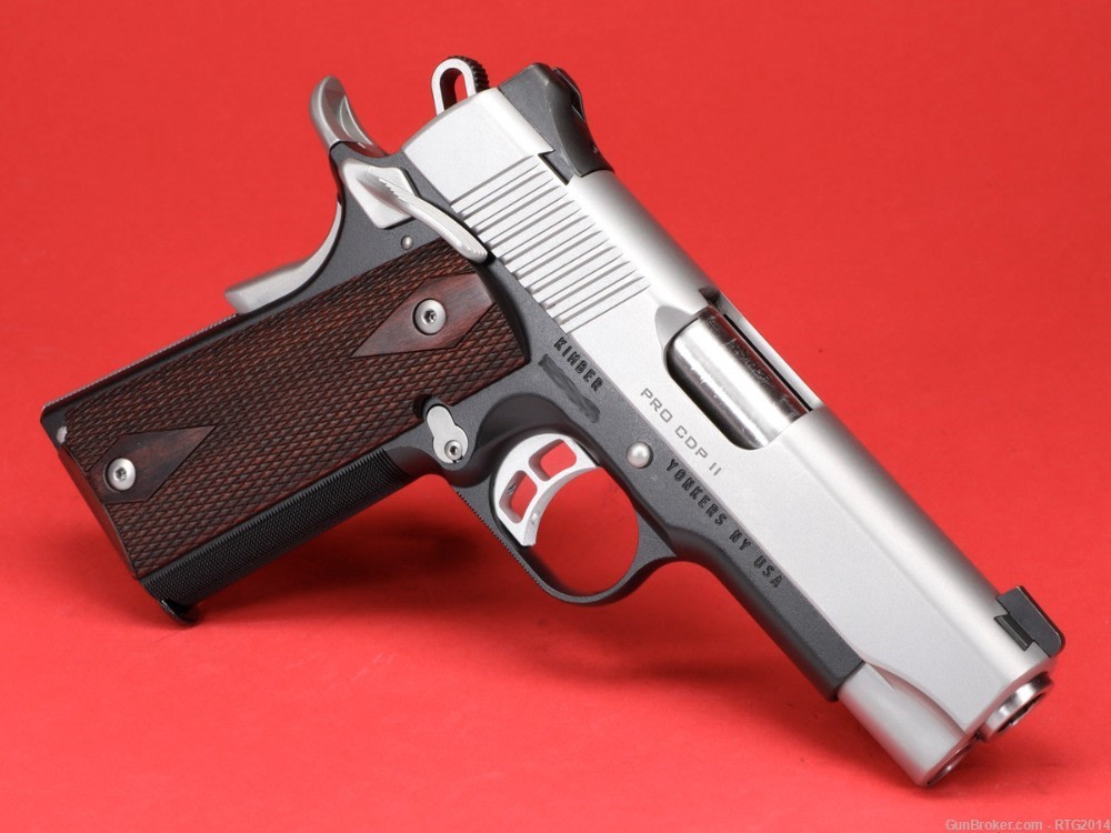 Kimber 1911 Pro CDP II 4" Compact .45ACP Night Sights - Great-Carry-Piece-img-2