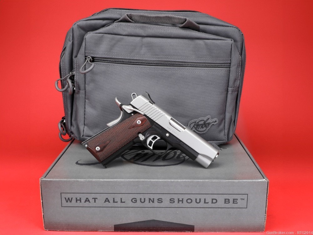 Kimber 1911 Pro CDP II 4" Compact .45ACP Night Sights - Great-Carry-Piece-img-0
