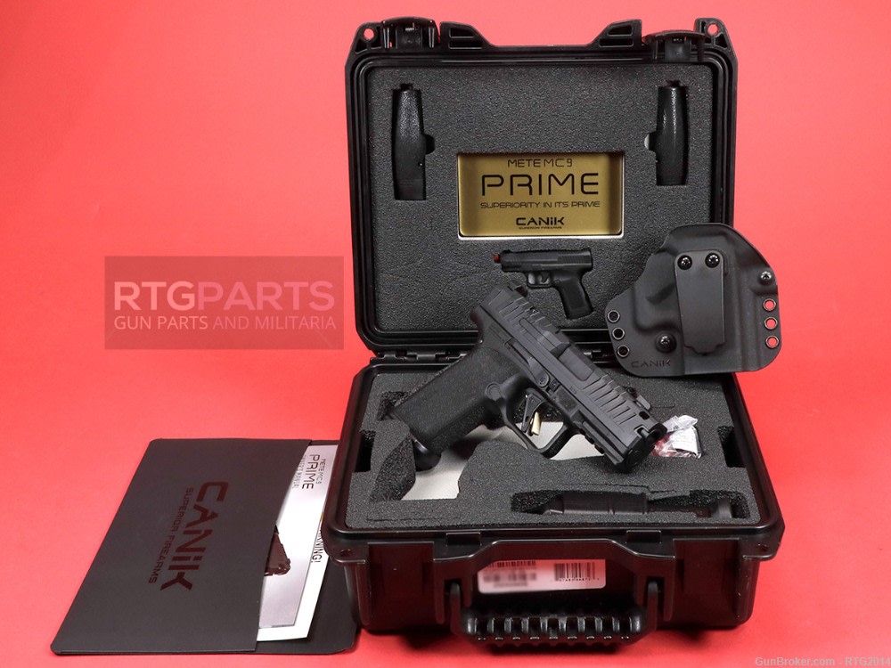 Canik METE MC9 Prime 9mm Pistol Package, Comp, Night Sight, OR, HG8328-N-img-0