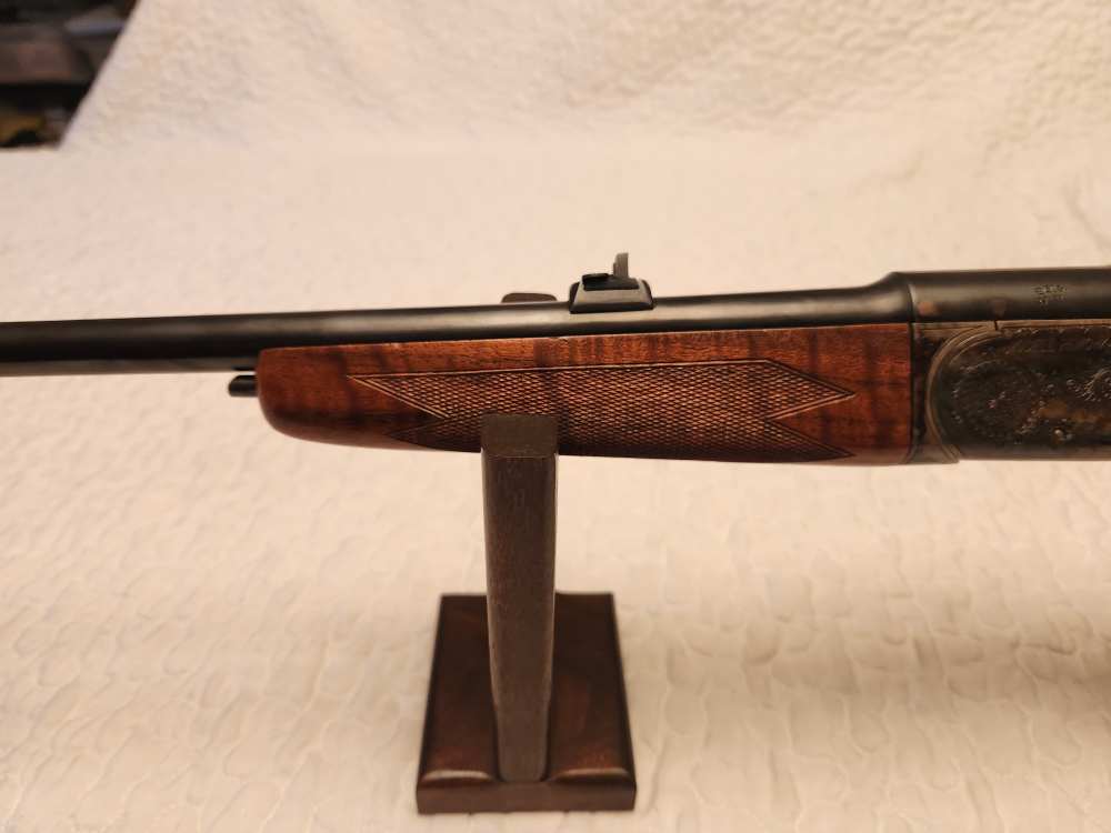 German Engraved Stalking rifle Pre-war 8.15x46r with reloading suplies-img-2