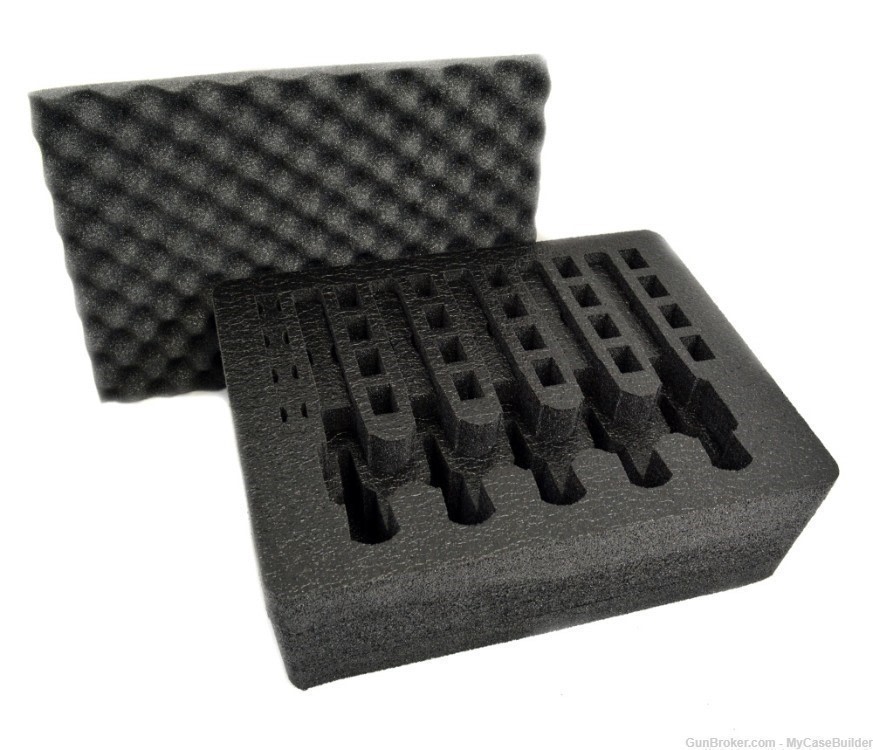 5 Pistol 24 Magazine Insert for Pelican™ 1550 (FOAM ONLY)-img-0