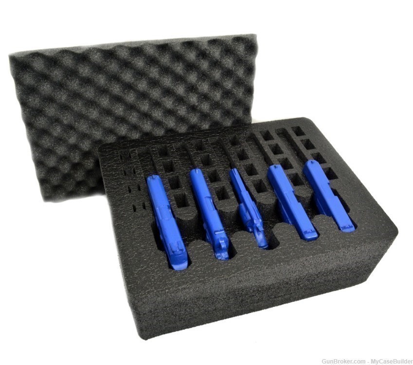 5 Pistol 24 Magazine Insert for Pelican™ 1550 (FOAM ONLY)-img-1