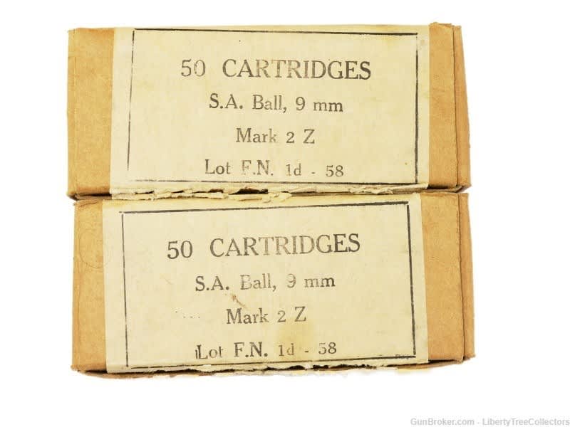 FN 9mm Mk2 Z HIGH Pressure SMG Ammunition Lot-img-0
