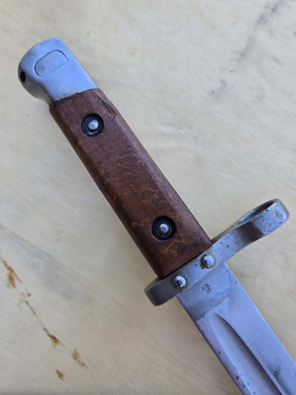 Styer 95 bayonet extra fine original condition scare upturned blade-img-18