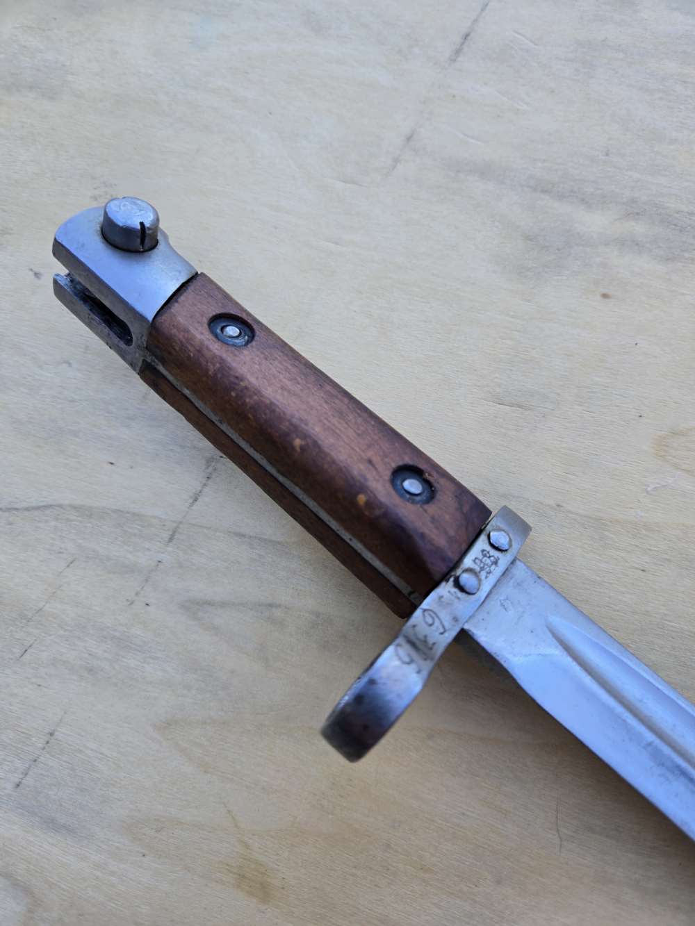 Styer 95 bayonet extra fine original condition scare upturned blade-img-5