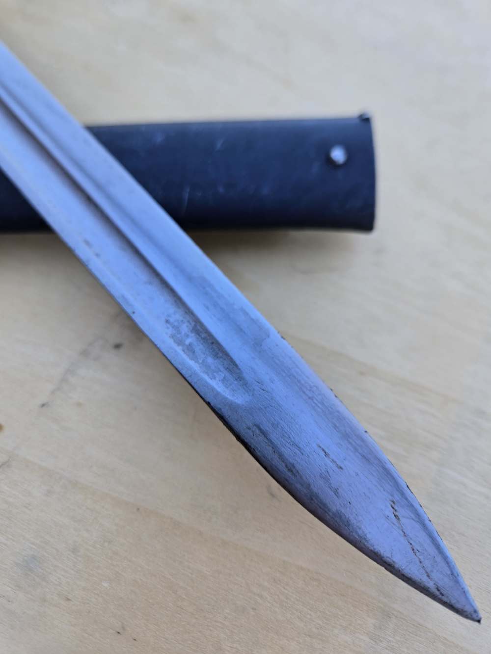 Styer 95 bayonet extra fine original condition scare upturned blade-img-15